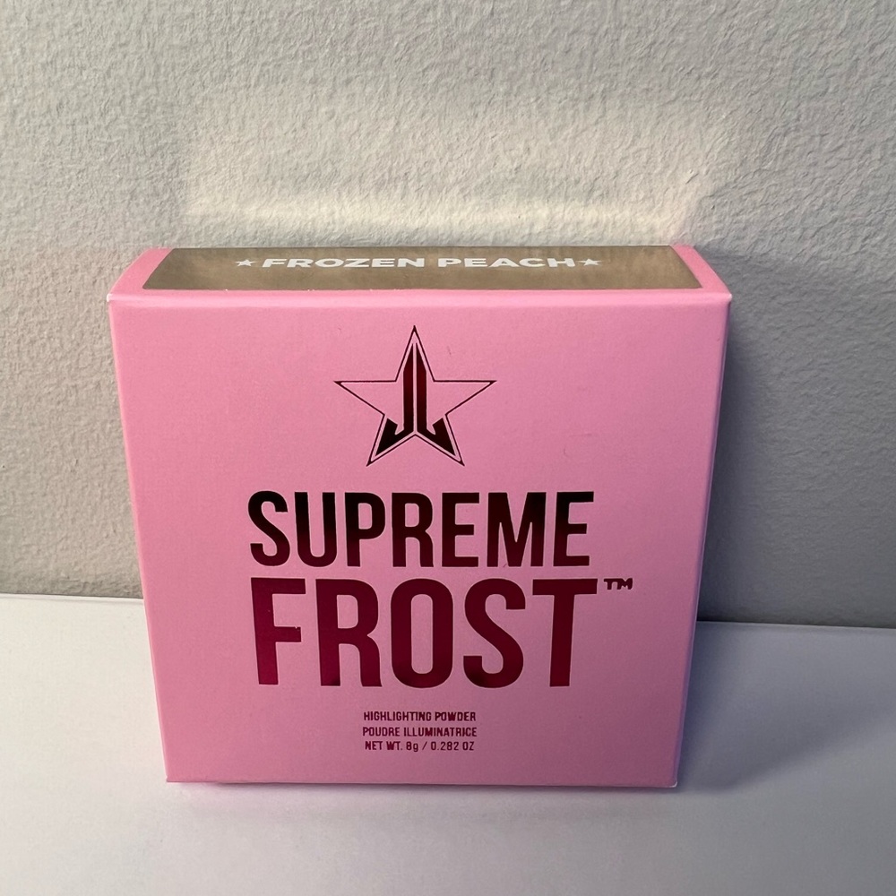 Jeffree Star Supreme Frost in Frozen Peach